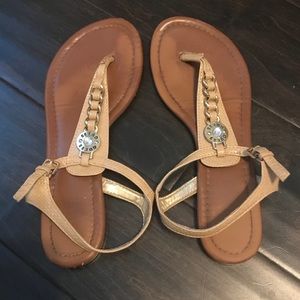 Nude Guess Sandals
